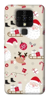 Чохол на TECNO Camon 16 SE Новорічний v1 фото 1 з 1