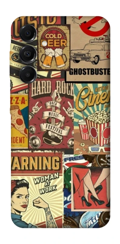 Чохол на Samsung Galaxy A17 4G/5G Retro collage ver.2 фото 1 з 1