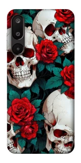 Чохол на Samsung Galaxy M16 5G skull and rose фото 1 з 1