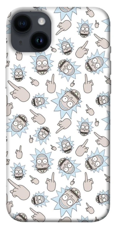 Чохол на Apple iPhone 14 Plus (6.7") Rick and Morty style фото 1 з 1