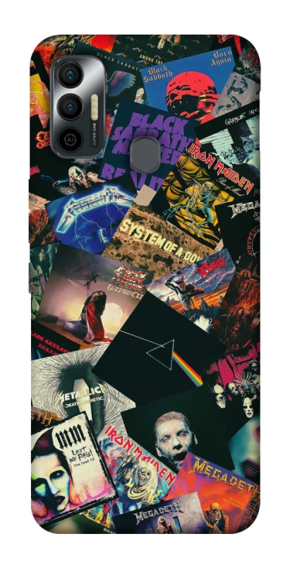 Чохол на TECNO Spark 7 Best abums ver.2 фото 1 з 1