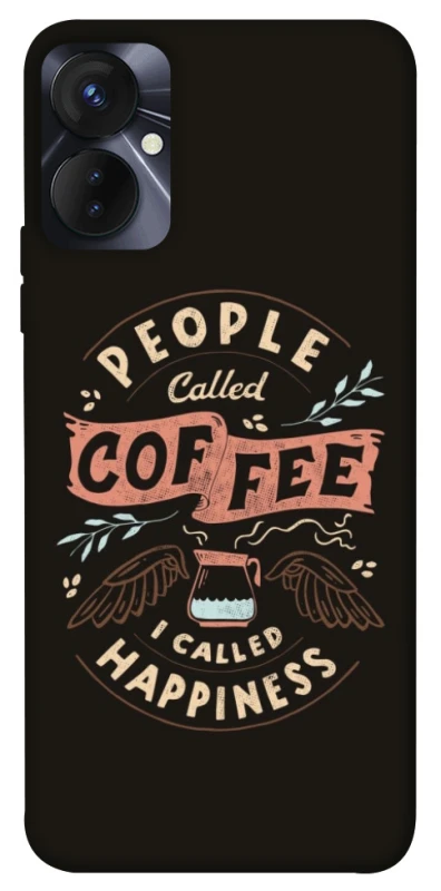 Чехол на TECNO Spark 9 Pro Сoffee happiness фото 1 из 1