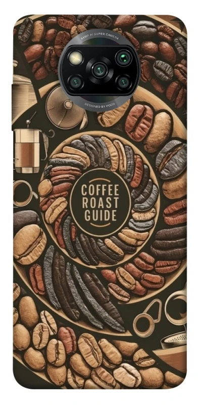 Чохол на Xiaomi Poco X3 NFC / Poco X3 Pro Coffee roast guide фото 1 з 1