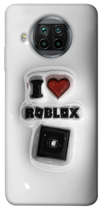 Чохол на Xiaomi Mi 10T Lite / Redmi Note 9 Pro 5G I love Roblox фото 1 з 1