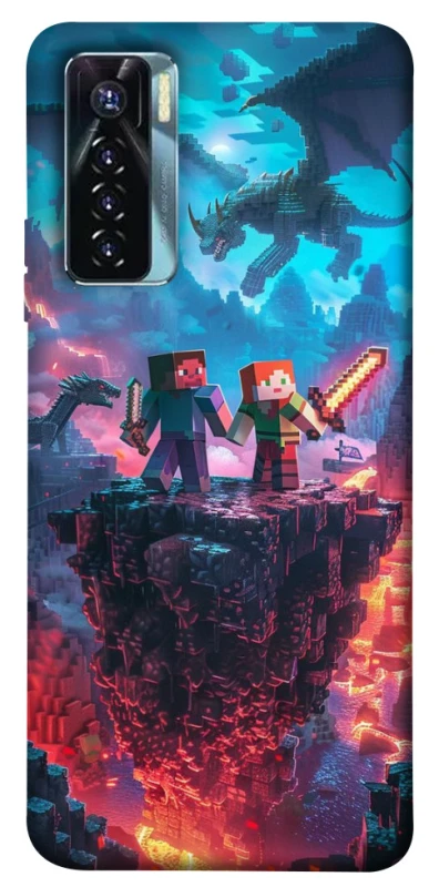 Чохол на TECNO Camon 17 Pro Minecraft v3 фото 1 з 1