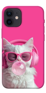 Чехол на Apple iPhone 12 mini (5.4") Pink kitty фото 1 из 1