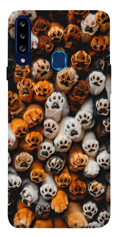 Чохол на Samsung Galaxy A20s Сat paws фото 1 з 1