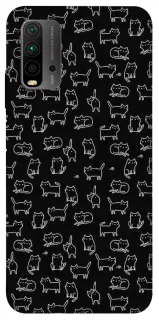 Чохол на Xiaomi Redmi 9T Black Cats фото 1 з 1