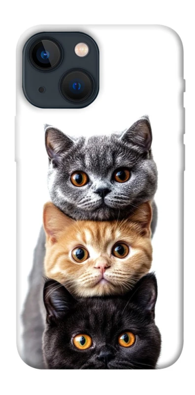Чохол на Apple iPhone 13 mini (5.4") Гарні котики фото 1 з 1