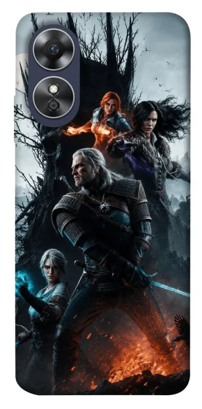 Чохол на Oppo A17 Witcher v2 фото 1 з 1