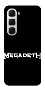 Чохол на Infinix Hot 60i Megadeth logo фото 1 з 1