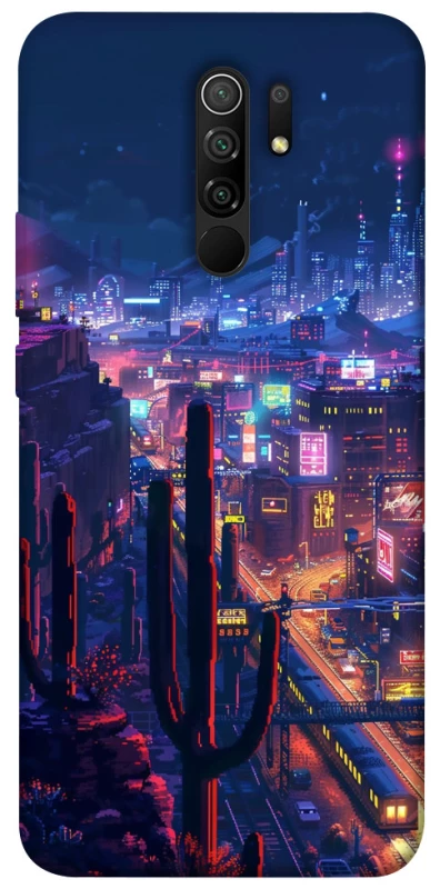 Чохол на Xiaomi Redmi 9 Night city фото 1 з 1