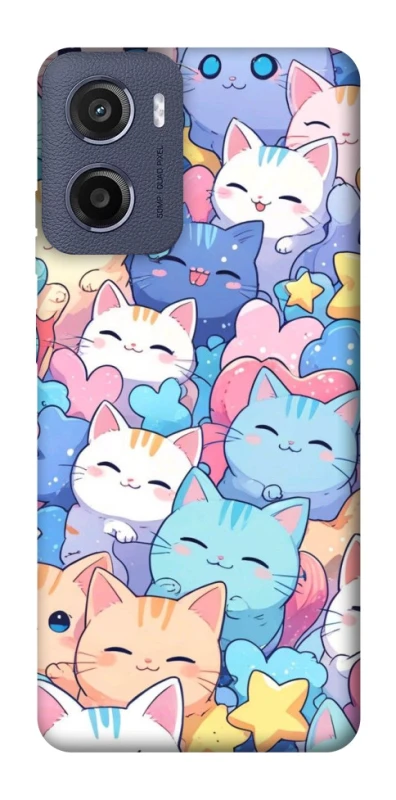 Чехол на Motorola Moto E15 Funny Kittens ver.3 фото 1 из 1