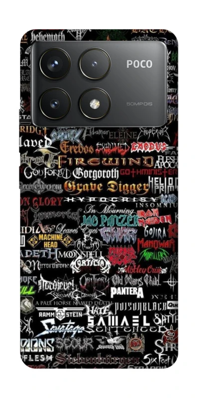 Чохол на Xiaomi Poco F6 Pro My playlist ver.1 фото 1 з 1