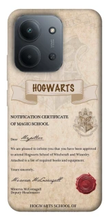 Чехол на Xiaomi Redmi 15C (EU) The Hogwarts acceptance letter фото 1 из 1