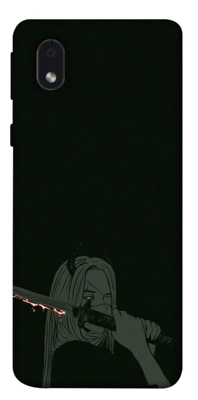 Чехол на Samsung Galaxy M01 Core / A01 Core Человек-Бензопила фото 1 из 1