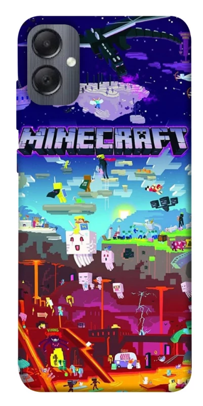 Чехол на Samsung Galaxy A05 Minecraft world фото 1 из 1