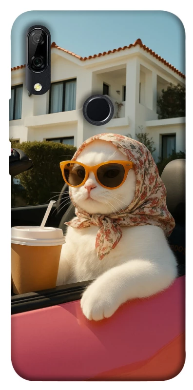 Чохол на Huawei P Smart Z Stylish Cat Cruise фото 1 з 1