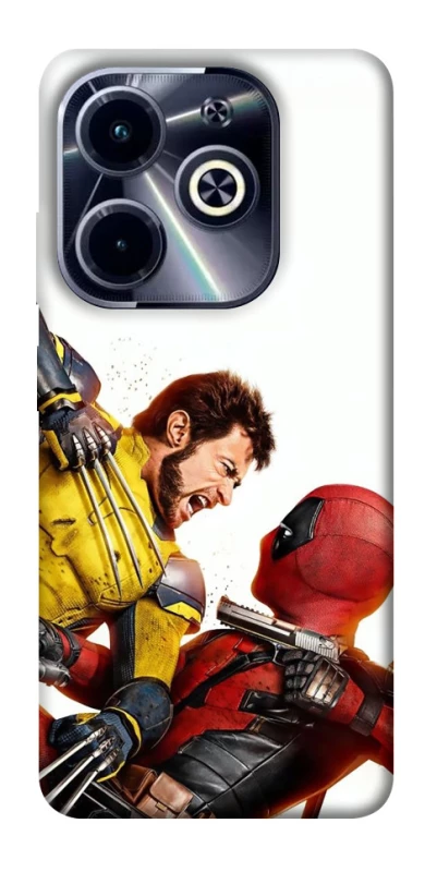 Чохол на Infinix Hot 40i Deadpool and Wolverine фото 1 з 1