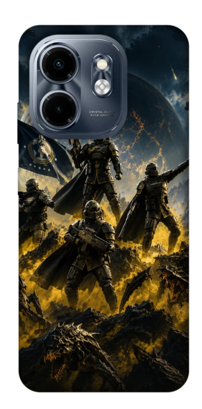 Чохол на Infinix Smart 9 4G / Hot 50i HELLDIVERS фото 1 з 1