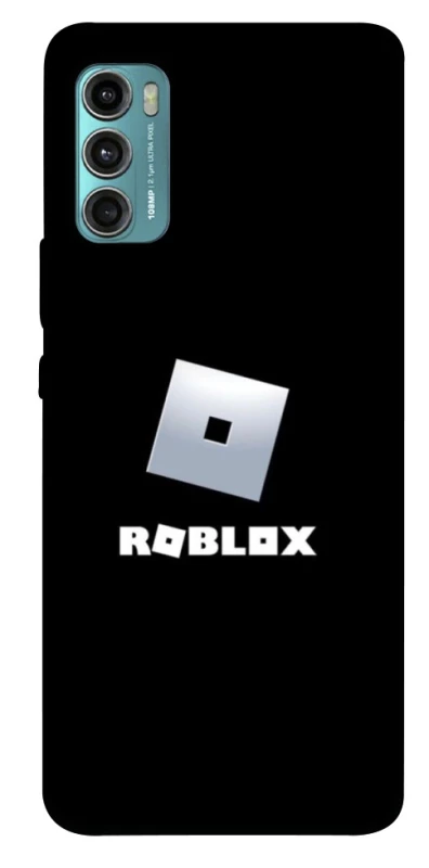 Чохол на Motorola Moto G60 Roblox logo black фото 1 з 1