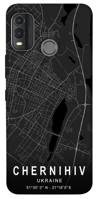 Чохол на Nokia G11 Plus Chernihiv map фото 1 з 1