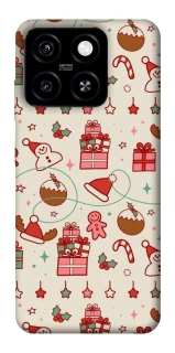 Чохол на ZTE Blade A55 4G Новорічний v14 фото 1 з 1