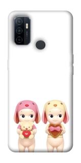 Чохол на Oppo A53 / A32 / A33 Puppy Love Duo фото 1 Чохол на Oppo A53 / A32 / A33 Puppy Love Duo фото 1 з 1