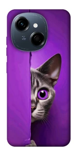 Чохол на TECNO Spark Go 1 Кіт-підглядач фото 1 з 1