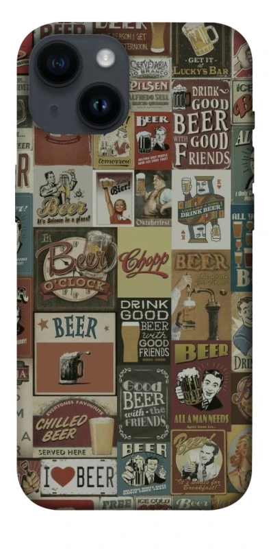 Чохол на Apple iPhone 14 (6.1") Retro collage ver.1 фото 1 з 1