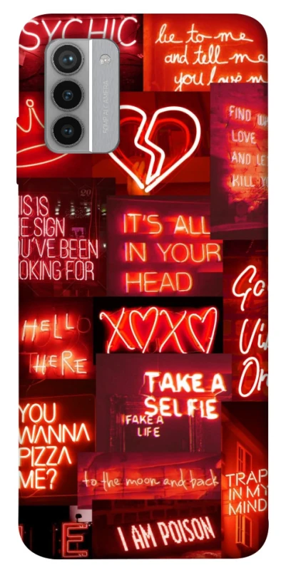 Чохол на Nokia G42 Love collage ver.7 фото 1 з 1