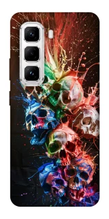 Чохол на Infinix Hot 50 Pro Skulls фото 1 з 1