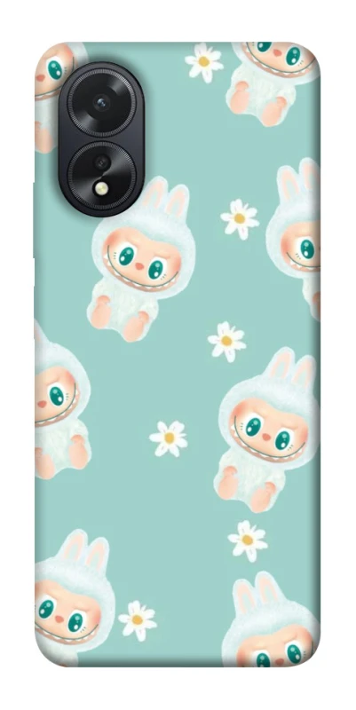 Чохол на Oppo A18 Labubu Green фото 1 з 1