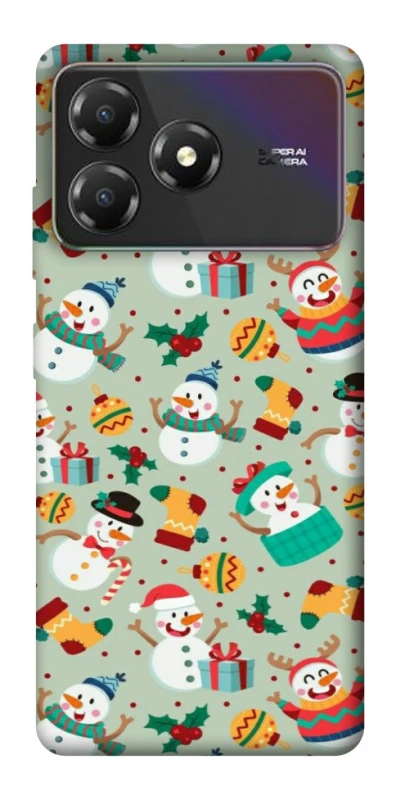 Чохол на ZTE Blade A36 Новорічний v2 фото 1 з 1