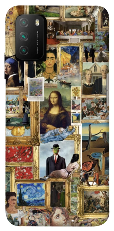Чохол на Xiaomi Poco M3 Art collage ver.9 фото 1 з 1