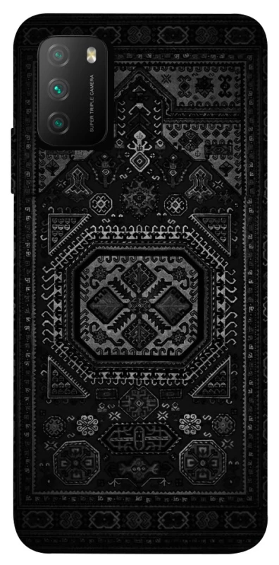 Чохол на Xiaomi Poco M3 Чорний килим фото 1 з 1