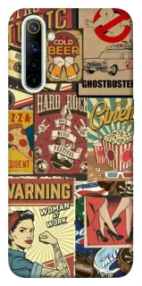 Чехол на Realme 6 Retro collage ver.2 фото 1 из 1