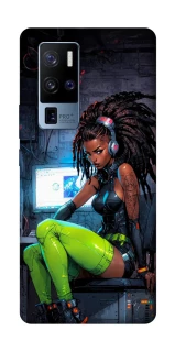 Чехол на Vivo X50 Pro+ Cyber girl фото 1 из 1