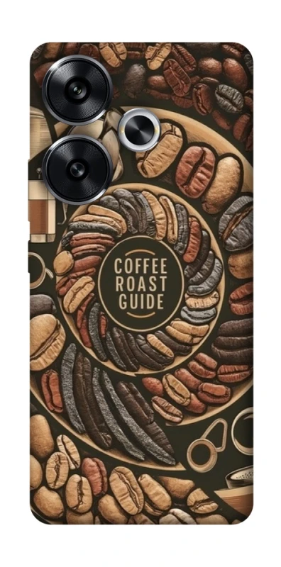 Чехол на Xiaomi Poco F6 Coffee roast guide фото 1 из 1