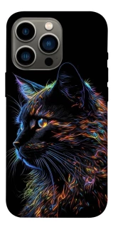 Чохол на Apple iPhone 13 Pro (6.1") Чорний кіт фото 1 з 1