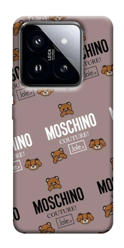 Чохол на Xiaomi 14 Pro Moschino фото 1 з 1