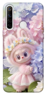 Чохол на Realme 6i Labubu & Flowers ver.1 фото 1 з 1