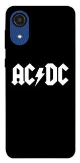 Чохол на Samsung Galaxy A03 Core AC/DC logo фото 1 Чохол на Samsung Galaxy A03 Core AC/DC logo фото 1 з 1