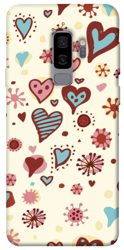 Чохол на Samsung Galaxy S9+ Pretty hearts фото 1 з 1