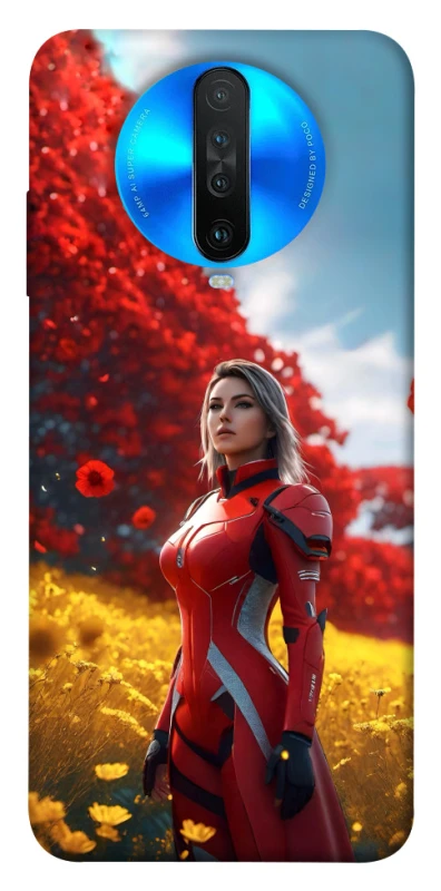 Чохол на Xiaomi Redmi K30 Cyber space girl ver.5 фото 1 з 1