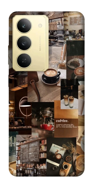 Чохол на Realme 14x Coffee collage ver.2 фото 1 з 1