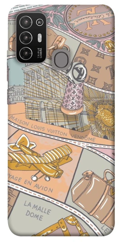 Чохол на ZTE Blade A52 Fashion collage ver.2 фото 1 з 1