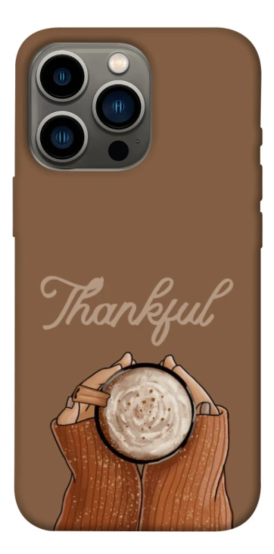 Чехол на Apple iPhone 13 Pro (6.1") Thankful coffee фото 1 из 1