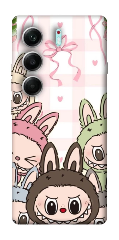 Чехол на Tecno Camon 40 Pro 5G All Labubu 2 фото 1 из 1