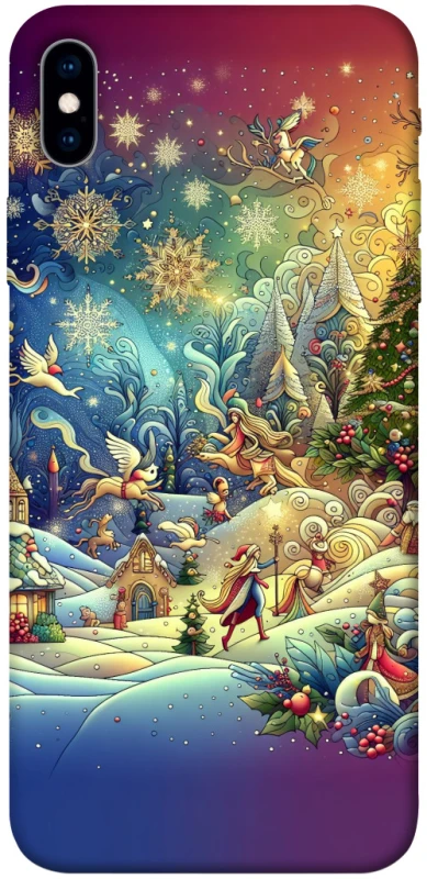 Чохол на Apple iPhone XS Max (6.5") Christmas spirit ver.13 фото 1 з 1